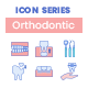 80 Orthodontics Icons | Indigo Series - GraphicRiver Item for Sale