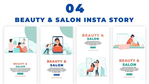 Unisex Beauty & Salon Instagram Story