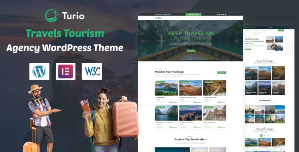 Turio - Travel Tourism AgencyTheme