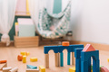 colorful building blocks in a children's room - PhotoDune Item for Sale