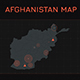 Afghanistan Map and HUD Elements - VideoHive Item for Sale