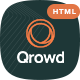 Qrowd - Crowdfunding Projects & Charity HTML Template - ThemeForest Item for Sale