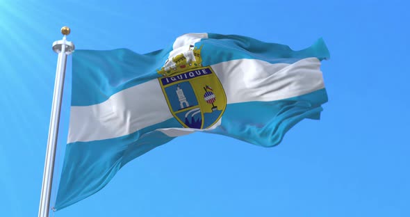 Iquique City Flag, Chile