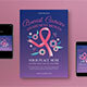 Pink Gradient Breast Cancer Awareness Flyer Set - GraphicRiver Item for Sale