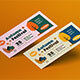 Alternative Color Flat Design Autumn Festival Ticket - GraphicRiver Item for Sale