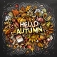 Hello Autumn Nature Cartoon Doodle Illustration - GraphicRiver Item for Sale