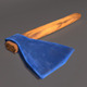 Low Poly and high Poly Axe  - 3DOcean Item for Sale