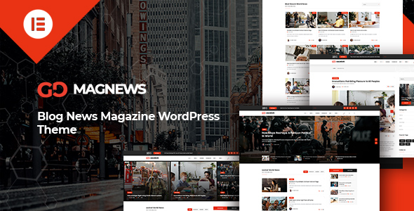 Gmag – Blog News Magazine WordPress Theme