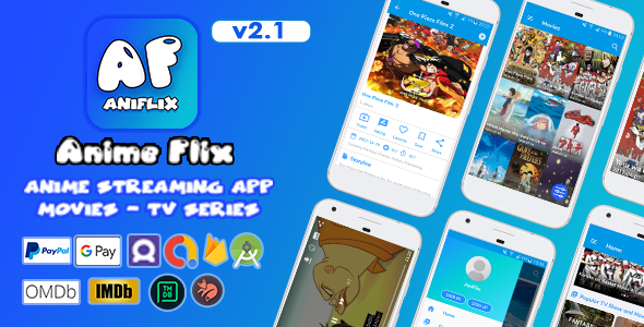 Aniflix - Watch Anime Flix Streaming - Movies - Tv Series Android Complet App