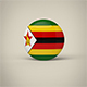 Zimbabwe Badge - 3DOcean Item for Sale