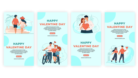 Valentine Lover Instagram Story Template