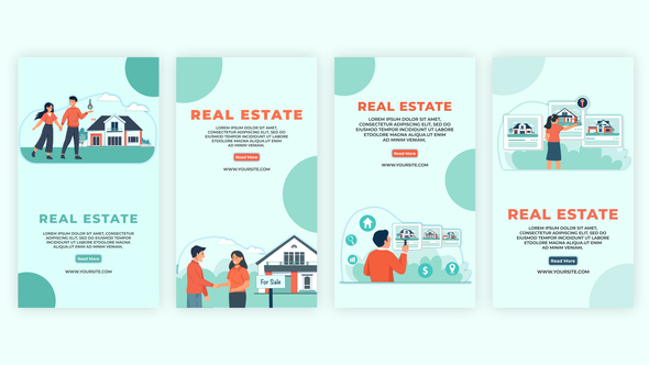 Real Estate Instagram Story Template