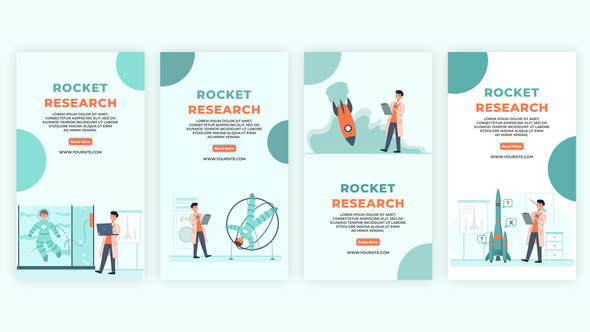 Rocket Research Instagram Story Pack