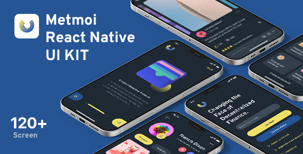 Metmoi - UI KIT React Native App Template
