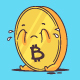 Crying Bitcoin - GraphicRiver Item for Sale