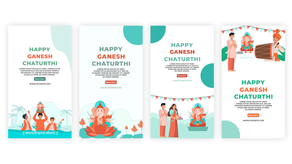 Happy Ganesh Chaturthi Instagram Story