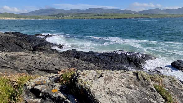 The Coast at Magheramore Between Kiltoorish Bay Beach and the Sheskinmore Bay Between Ardara and