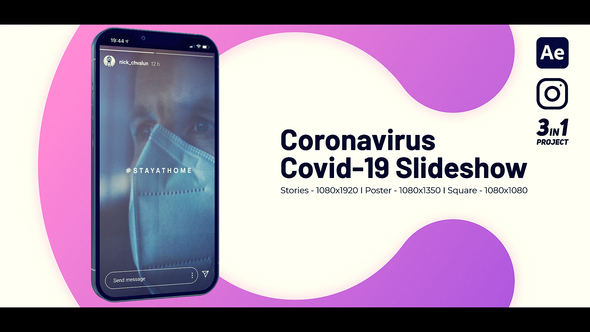 Coronavirus Covid-19 Slideshow Instagram