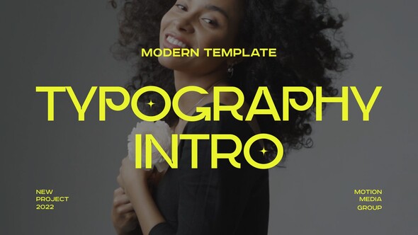 Modern Typography Intro