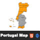 Interactive Portugal Clickable MAP - CodeCanyon Item for Sale