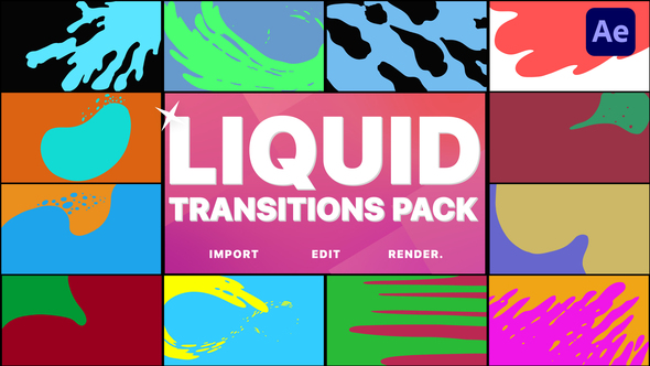 Liquid Transitions 2 | After Effects