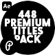 Premium Titles Pack - VideoHive Item for Sale