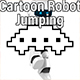 Cartoon Robot Jumping