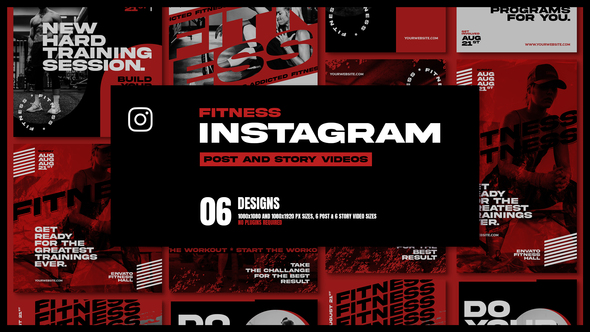 Fitness Promo | Instagram Posts and Stories