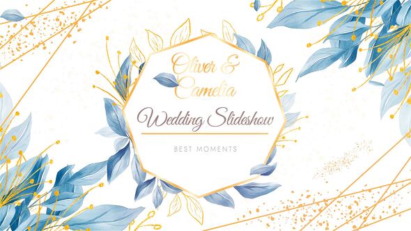 Ink Wedding Slideshow (MOGRT)