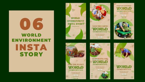 World Environment Day Instagram Story Template