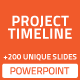 Project Timeline Infographic PowerPoint Slides Library - GraphicRiver Item for Sale