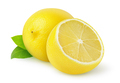 Isolated cut lemon - PhotoDune Item for Sale