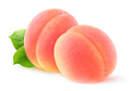 Isolated pink apricots - PhotoDune Item for Sale