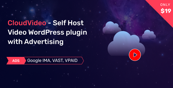 CloudVideo - Self Host Videoplugin with Advertising
