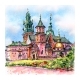 Wawel Castle in Krakow Poland - GraphicRiver Item for Sale