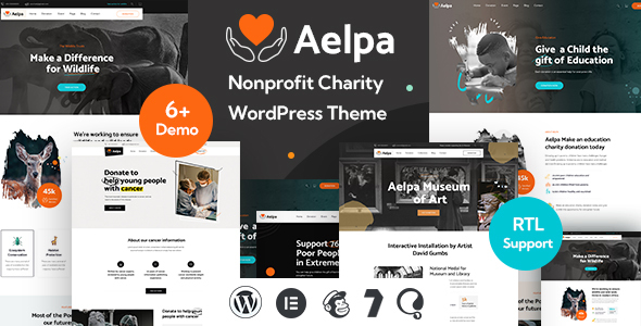 Aelpa - Nonprofit CharityTheme