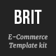 Brit - WooCommerce Elementor Pro Template Kit - ThemeForest Item for Sale