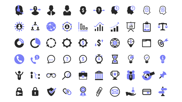 Business Icon Animations