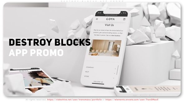 Destroy Blocks App Promo