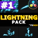 Flash FX Lightning Elements | DaVinci Resolve - VideoHive Item for Sale