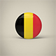 Belgium Badge - 3DOcean Item for Sale