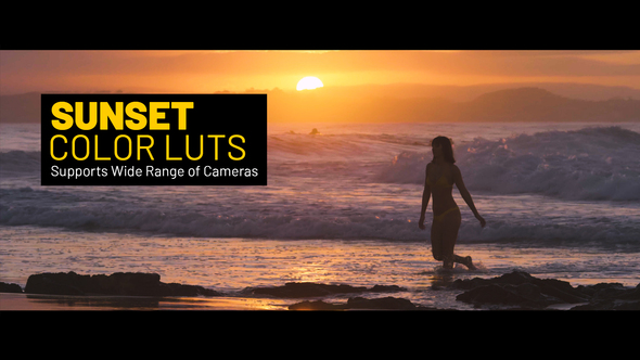 Sunset LUTs for Final Cut
