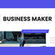 Business Maker - Pitch Deck Keynote - GraphicRiver Item for Sale