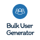 Bulk User Generator - Create Multiple User Accounts for WordPress at a Single Click - CodeCanyon Item for Sale
