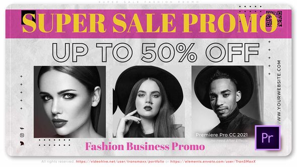 Super Sale Fashion Promo