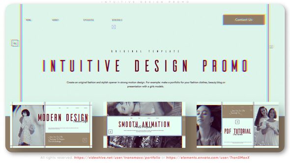 Intuitive Design Promo