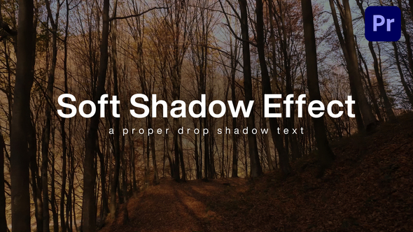 Soft Shadow Title Premiere Pro