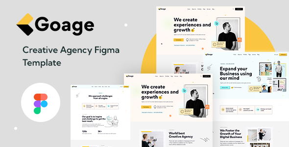 Goage – Creative Agency Figma Template