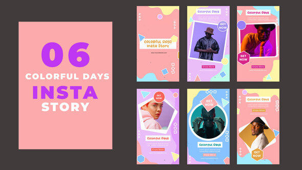 Attractive Colorful Instagram Stories Pack