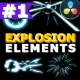 Explosion Elements Pack | DaVinci Resolve - VideoHive Item for Sale